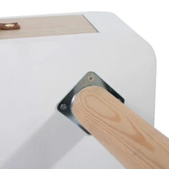 Table De Chevet Pieds Bois 1 Tiroir Blanc -ATMOS Boutique table de chevet pieds bois 1 tiroir blanc 6