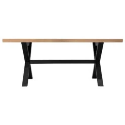 Table à Manger 180 Cm Pieds En Croix Steja Atmosphera 5 Table à Manger 180 Cm Pieds En Croix Steja Atmosphera -ATMOS Boutique table manger 180 cm pieds en croix steja atmosphera 1