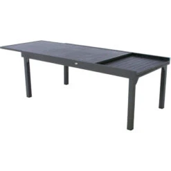 Table Rectangulaire Extensible Piazza 12 P. Graphite Hespéride -ATMOS Boutique table rectangulaire extensible piazza 12 personnes graphite hesperide 3