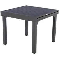 Table Rectangulaire Extensible Piazza 8 P. Graphite Hespéride -ATMOS Boutique table rectangulaire extensible piazza 8 personnes graphite hesperide 2