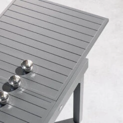 Table Rectangulaire Extensible Piazza 8 P. Graphite Hespéride -ATMOS Boutique table rectangulaire extensible piazza 8 personnes graphite hesperide 6