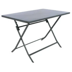 Table Rectangulaire Pliante Greensboro 4p Graphite Hespéride 10 Table Rectangulaire Pliante Greensboro 4p Graphite Hespéride -ATMOS Boutique table rectangulaire greensboro 110x70cm graphite hesperide 4