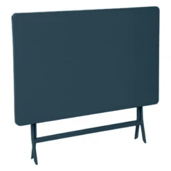 Table Rectangulaire Pliante Greensboro 4p Bleu Pétrole Hespéride -ATMOS Boutique table rectangulaire pliante greensboro 4p bleu petrole hesperide 2