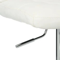 Tabouret De Bar Avec Dossier Blanc Delek Atmosphera -ATMOS Boutique tabouret de bar avec dossier blanc delek lot de 2 2