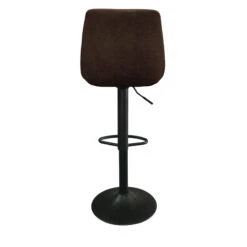 Tabouret De Bar Barcelona PU Brun Foncé -ATMOS Boutique tabouret de bar barcelona pu brun fonce 2