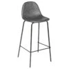 Tabouret De Bar Gris Vladi Atmosphera