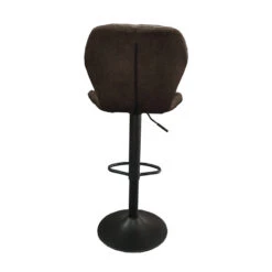 Tabouret De Bar Malaga PU Brun Foncé -ATMOS Boutique tabouret de bar malaga pu brun fonce 2