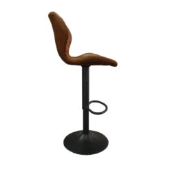Tabouret De Bar Malaga PU Cognac -ATMOS Boutique tabouret de bar malaga pu cognac 4