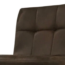 Tabouret De Bar Marron Pieds Métal Noir -ATMOS Boutique tabouret de bar marron pieds metal noir 2