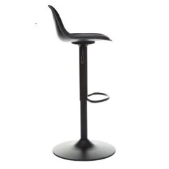 Tabouret De Bar Réglable Noir Aiko Atmosphera -ATMOS Boutique tabouret de bar reglable noir aiko atmosphera 3