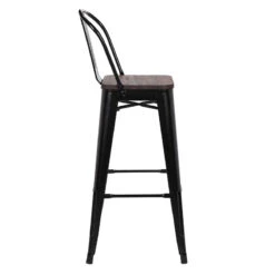 Tabouret De Bar Oscar Orme Antique Et Noir -ATMOS Boutique tabouret de bar victoria orme antique et noir 2