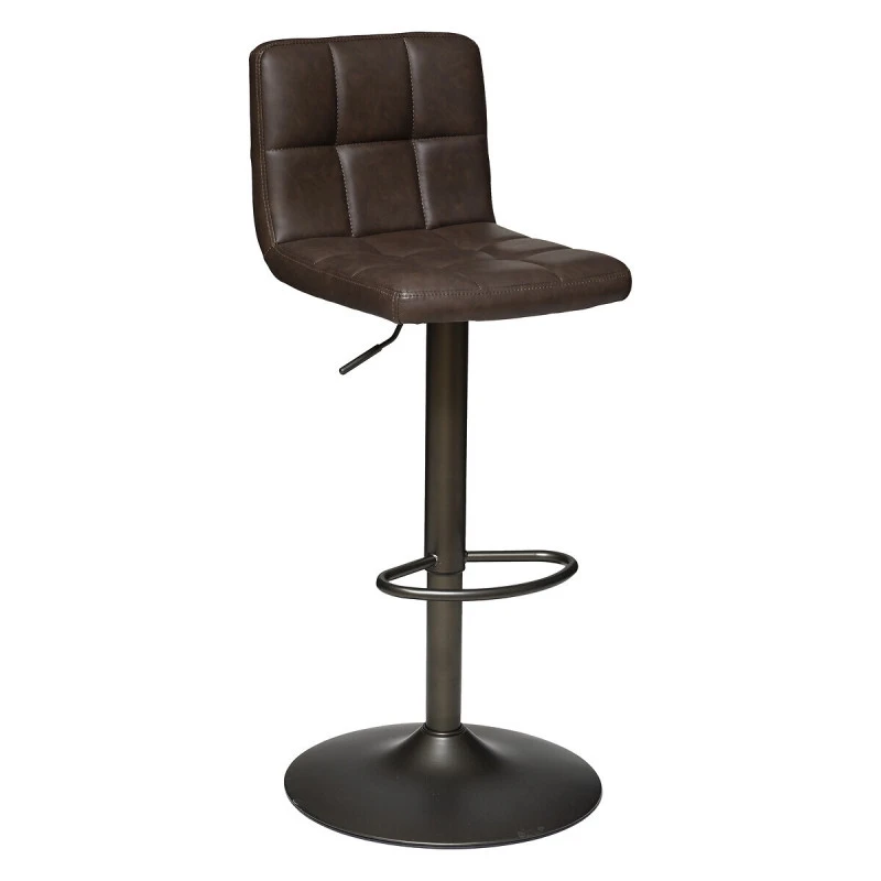 Tabouret De Bar Vintage Delek Ajustable Brun Atmosphera 1 Tabouret De Bar Vintage Delek Ajustable Brun Atmosphera