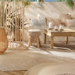 Tabouret Macramé Atmosphera -ATMOS Boutique tabouret macrame atmosphera 2