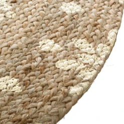 Tapis En Jute Rond Shine Atmosphera -ATMOS Boutique tapis en jute rond shine atmosphera 3
