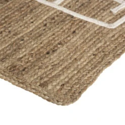Tapis Marelle Jute 80x150 Cm Atmosphera -ATMOS Boutique tapis marelle jute 80x150 cm atmosphera 1 2