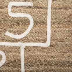 Tapis Marelle Jute 80x150 Cm Atmosphera -ATMOS Boutique tapis marelle jute 80x150 cm atmosphera 1 3