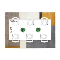 Tapis Rectangulaire Relief Abstrait 160x230 Atmosphera -ATMOS Boutique tapis rectangulaire relief abstrait 160x230 atmosphera 3