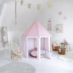 Tente Yourte Rose Pour Chambre Enfant Atmosphera -ATMOS Boutique tente yourte rose pour chambre enfant atmosphera 2