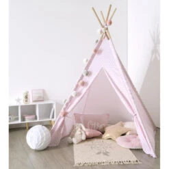 ATMOSPHERA Tipi Pour Enfant Coloris Rose
