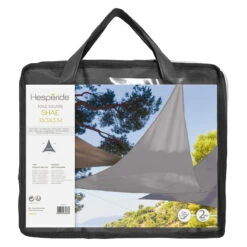 Toile Solaire 3x3x3m Shae Ardoise Hespéride -ATMOS Boutique toile solaire 3x3x3 shae ardoise hesperide 2