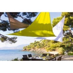 Toile Solaire 4x4x4m Neka Anori Gris -ATMOS Boutique toile solaire 4x4x4m hesperide anori gris 2