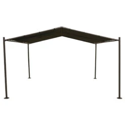 Tonnelle Certeli Carrée Forme Abri Coloris Graphite/ardoise 11 Tonnelle Certeli Carrée Forme Abri Coloris Graphite/ardoise -ATMOS Boutique tonnelle certeli carree forme abri coloris graphite ardoise 4
