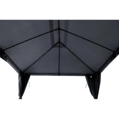 Tonnelle 3x4 M Santorini Gris Ardoise Hespéride -ATMOS Boutique tonnelle hesperide santorini gris 3