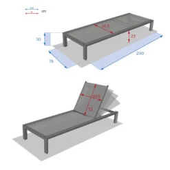 Transat Evasion Wengé/tonka Hespéride -ATMOS Boutique transat evasion wengetonka hesperide 3