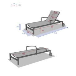 Transat Ocala Inclinable Bleu Canard/graphite Hespéride 13 Transat Ocala Inclinable Bleu Canard/graphite Hespéride -ATMOS Boutique transat ocala inclinable bleu canardgraphite hesperide 6