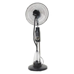 Ventilateur Brumisateur Rotatif Noir