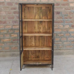 Vitrine 2 Portes 4 Niveaux Manguier -ATMOS Boutique vitrine 2 portes 4 niveaux manguier 4