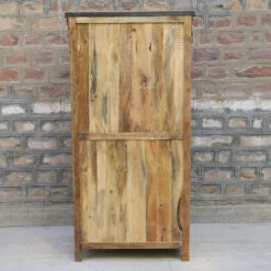 Vitrine 2 Portes Bois De Manguier Et Métal 13 Vitrine 2 Portes Bois De Manguier Et Métal -ATMOS Boutique vitrine 2 portes bois de manguier et metal 1 6