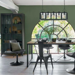 Vitrine Bibliothèque Broc Métal Noir Atmosphera -ATMOS Boutique vitrine bibliotheque broc metal noir atmosphera 5