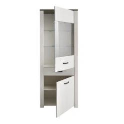 Demeyere Vitrine 2 Portes 1 Tiroir Marquis -ATMOS Boutique vitrine valet 1 porte 1 porte vitree pin andersen chene prata 3